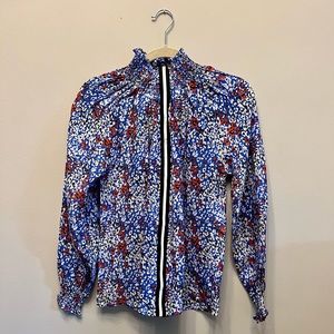 Rangolee NWT! Ruffle Neck Full Sleeve Blouse